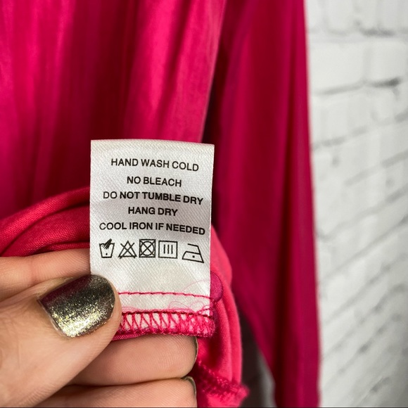 NEW Revolve x Superdown Women Hot Pink Presley Surplice Bodysuit X-Small XS - Picture 9 of 12